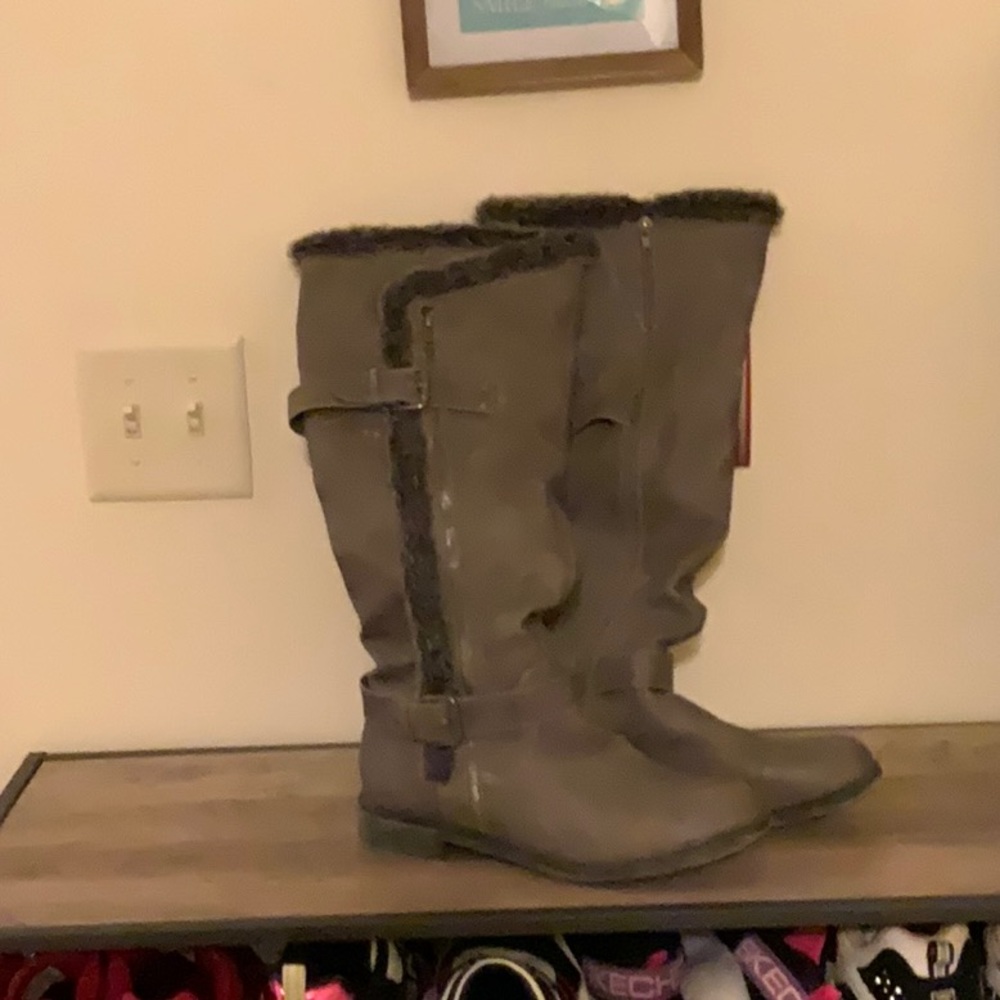 Knee high boots